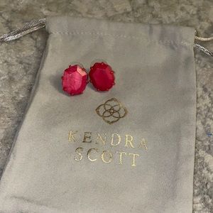 Kendra Scott Red Morgan Studs